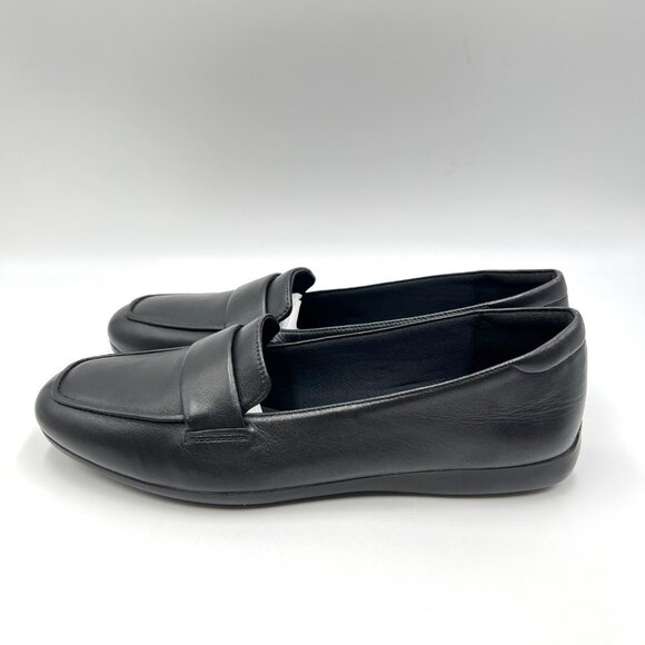 Naturalizer Womens Size 7.5 Genn Flow Black Leather Loafers Flats Shoes - Picture 6 of 12